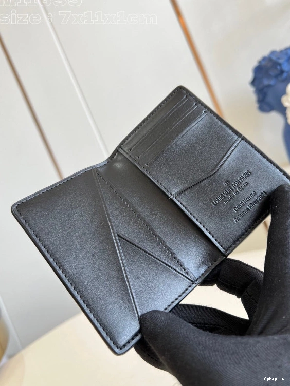 LOUIS VUITTON Pocket cm Organizer-7.5*11.1*1 0719